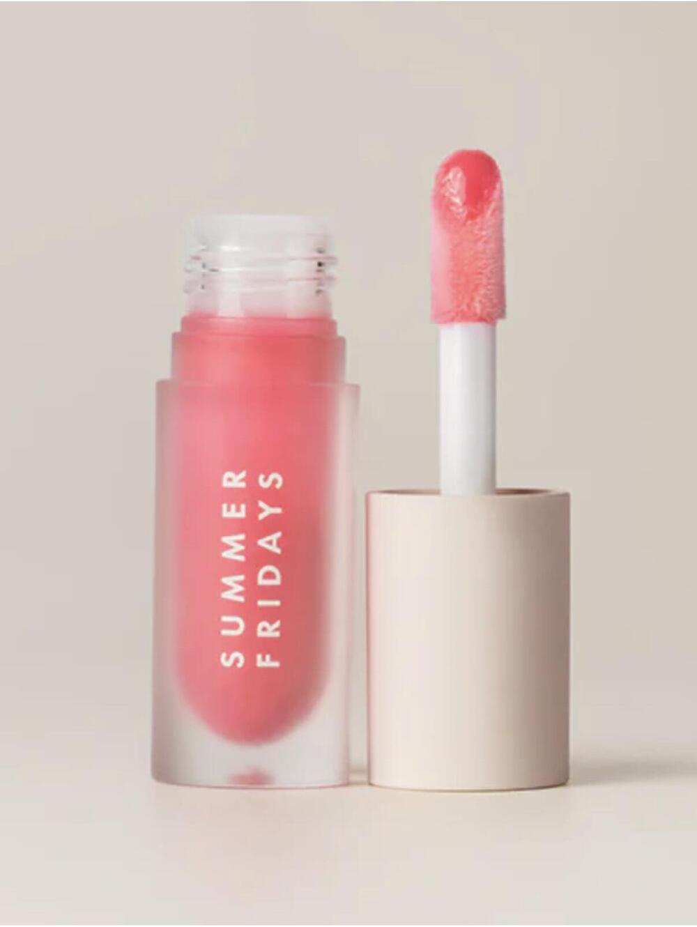 Summer Fridays Dream Lip Oil - Pink Cloud
